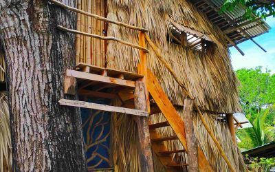 Durmiendo en una Casa del Árbol en Ometepe Nicaragua